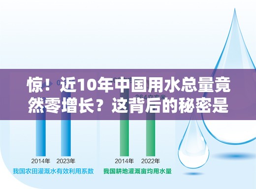 近10年中国用水总量实现零增长